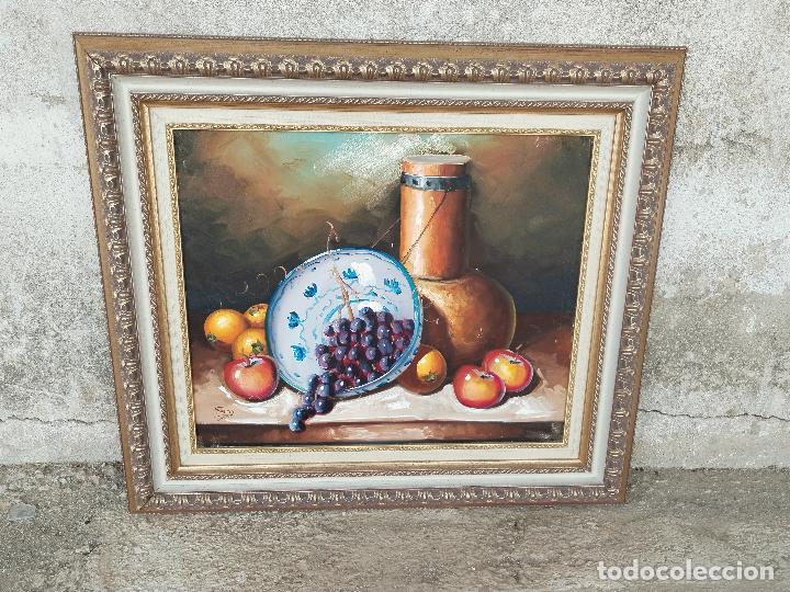 Arte: bodegon oleo original firmado - Foto 1