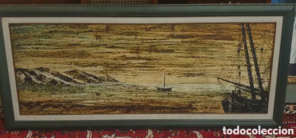 Arte: &Oacute;leo sobre lienzo ARGUELLES FERROL - Foto 1