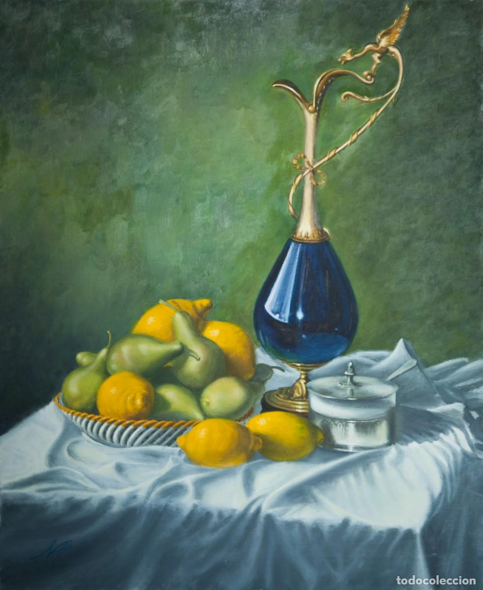 Arte: Bodeg&oacute;n de peras y limones - Foto 1