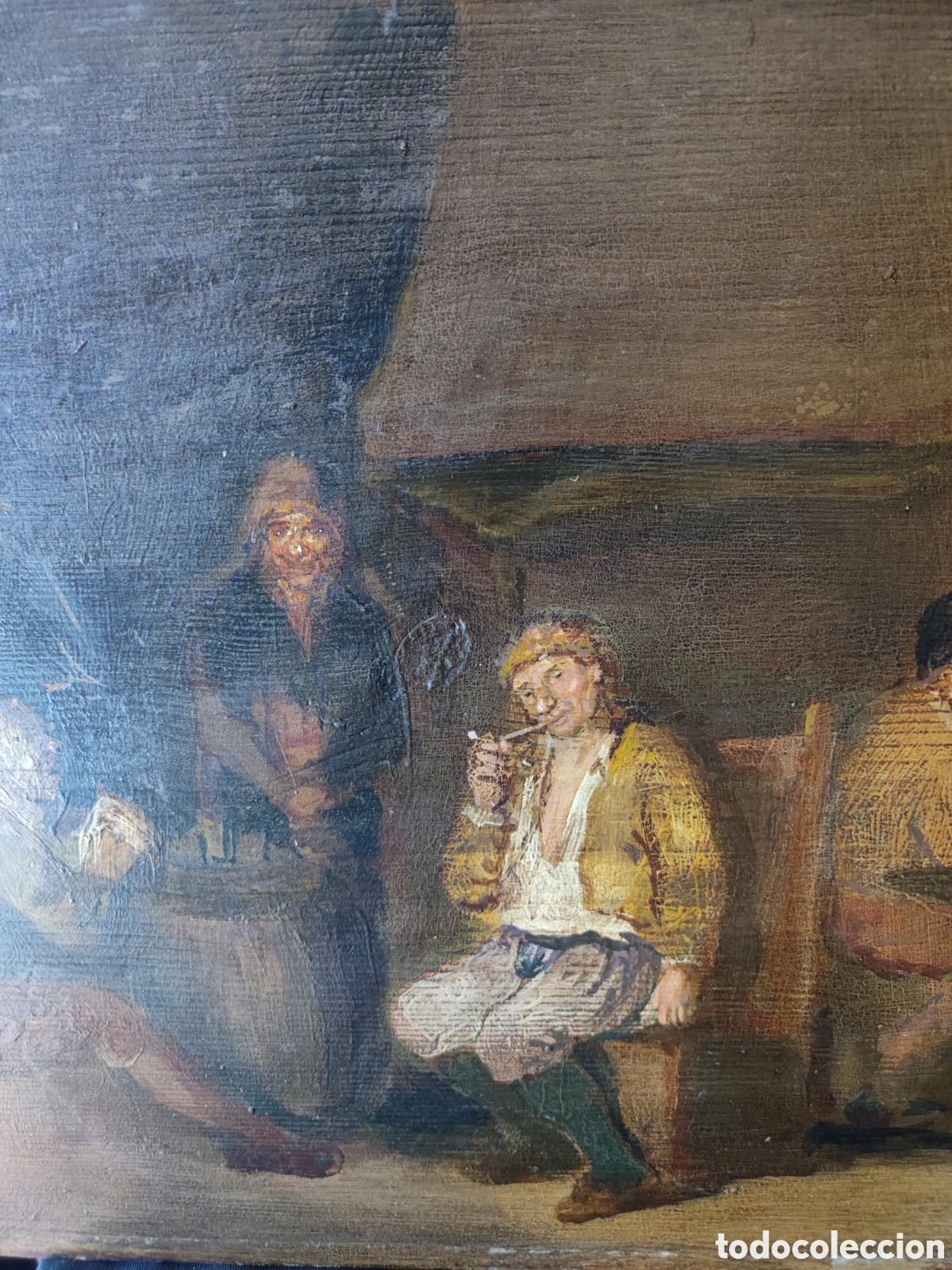 Arte: Personajes de taberna fdo. - Foto 2
