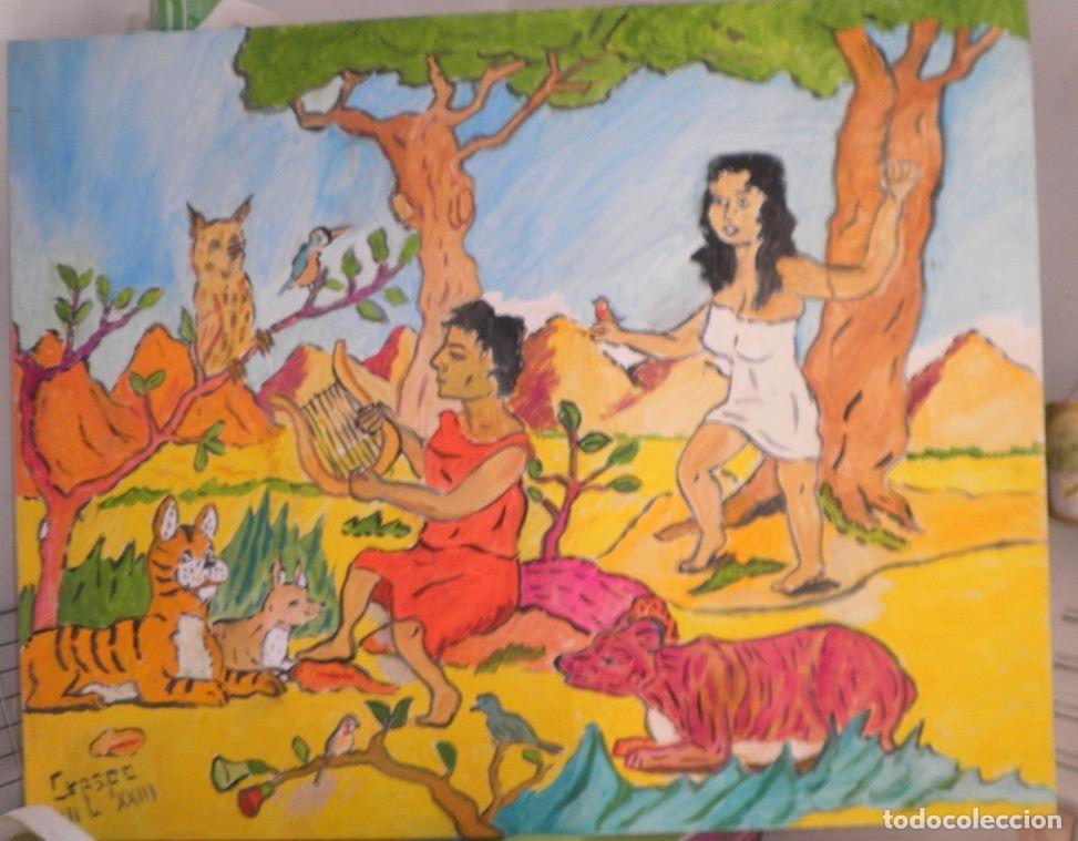 Arte: Orfeo- Pintura al &oacute;leo - Foto 1