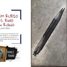 Arte: GUILLEM RUBIO TORRES. RWO (GUILLEM RUBIÓ, BARCELONA 1953)