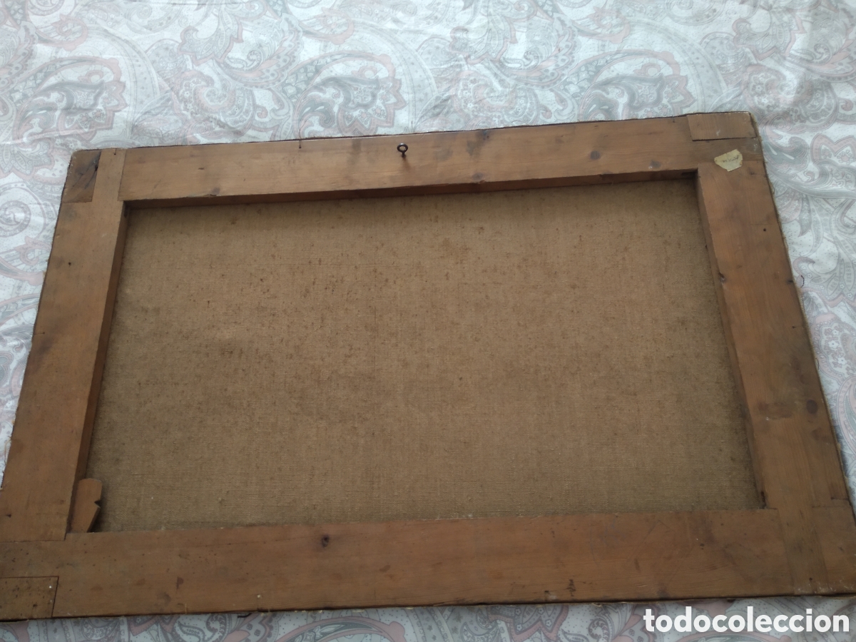 Arte: Antiguo &oacute;leo firmado - Foto 6