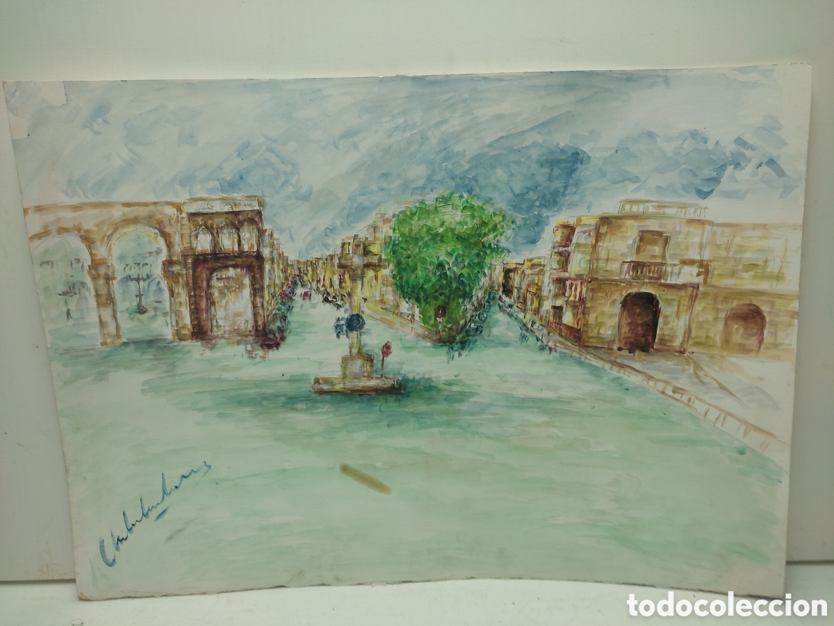 Arte: Paisaje ( acuarela ) - Foto 1