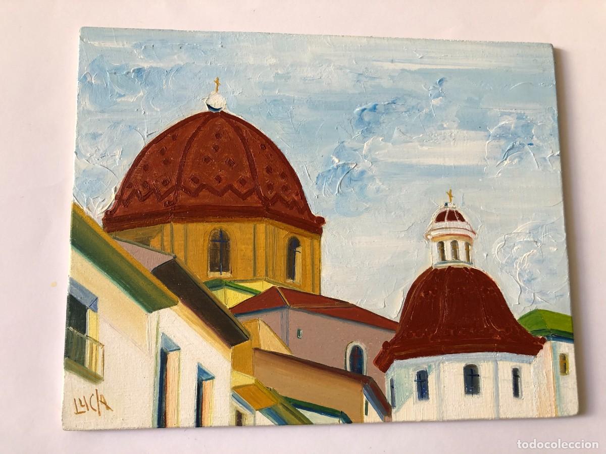 Arte: C&Uacute;PULAS ROJAS &Oacute;LEO SOBRE TABLA - Foto 1