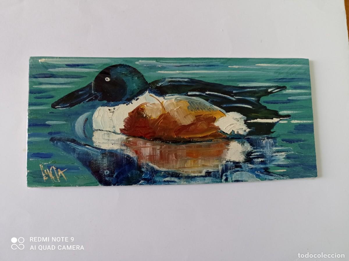 Arte: PATO &Oacute;LEO SOBRE TABLA - Foto 1