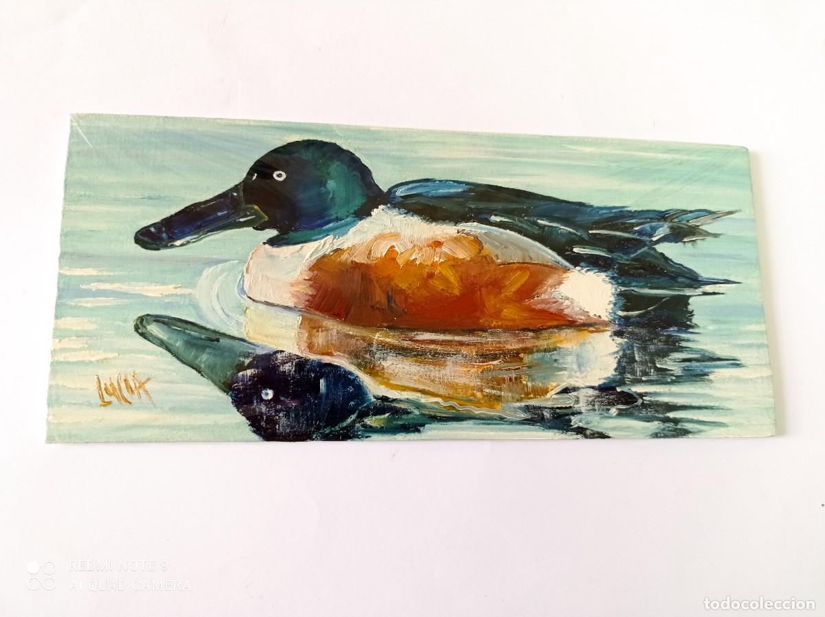 Arte: PATO 2 &Oacute;LEO SOBRE TABLA - Foto 1