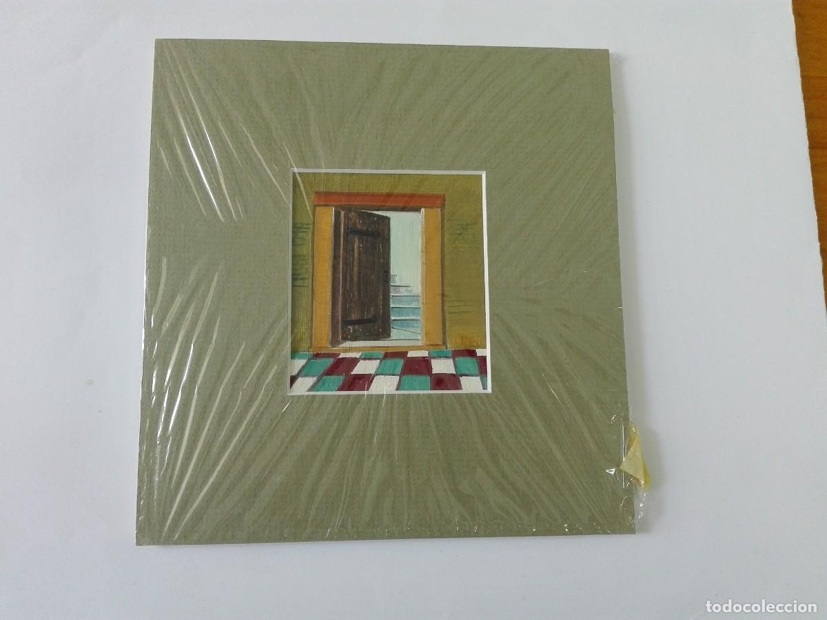 Arte: PUERTA &Oacute;LEO SOBRE TABLA - Foto 1