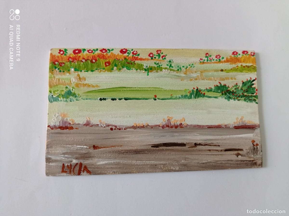 Arte: VEGETACION &Oacute;LEO SOBRE TABLA - Foto 1