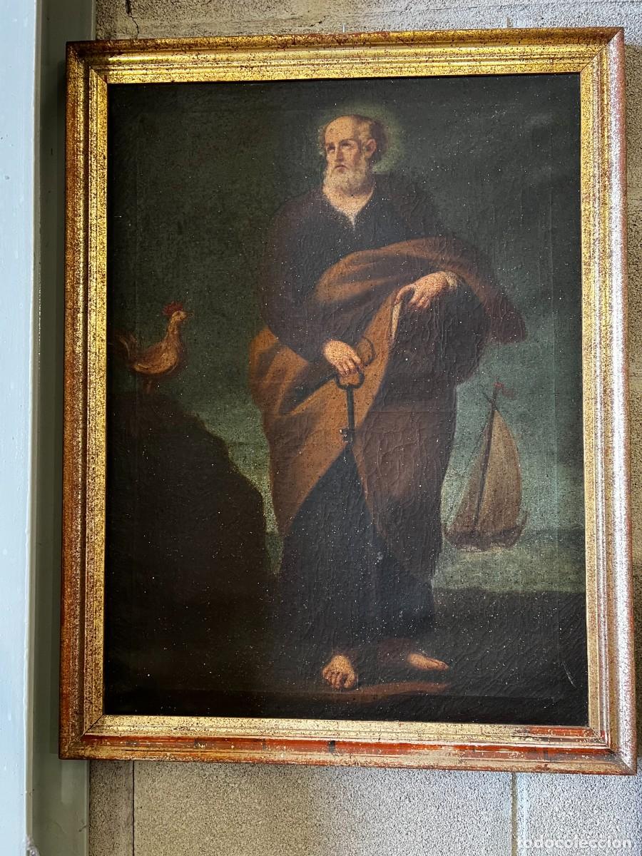 Arte: OLEO SOBRE LIENZO DE SAN PEDRO - Foto 1