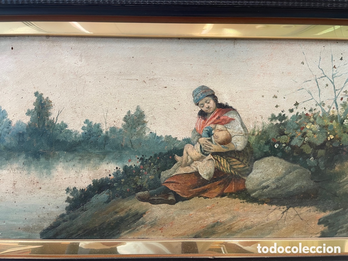 Arte: Maternidad espa&ntilde;ola. S. XIX - Foto 2