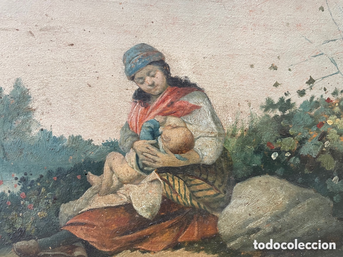 Arte: Maternidad espa&ntilde;ola. S. XIX - Foto 3