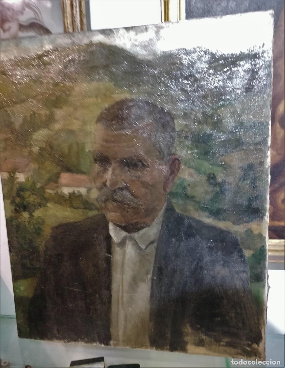 Arte: Oleo sobre lienzo, siglo XIX. - Foto 1