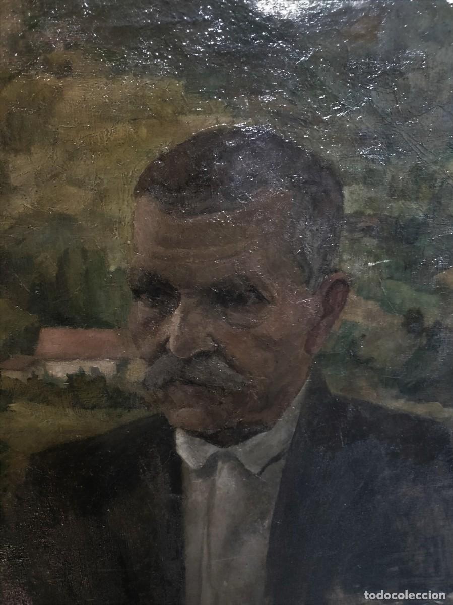 Arte: Oleo sobre lienzo, siglo XIX. - Foto 3