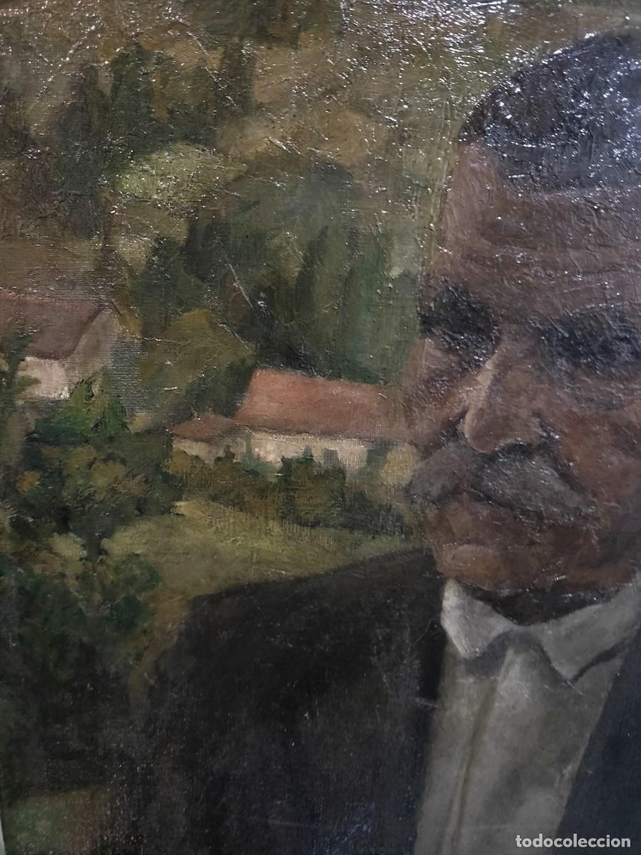 Arte: Oleo sobre lienzo, siglo XIX. - Foto 4