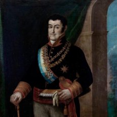 Arte: ESCUELA ESPAÑOLA, DEL SIGLO XIX. FERNANDO VII. GRÁN DIMENSÍON.