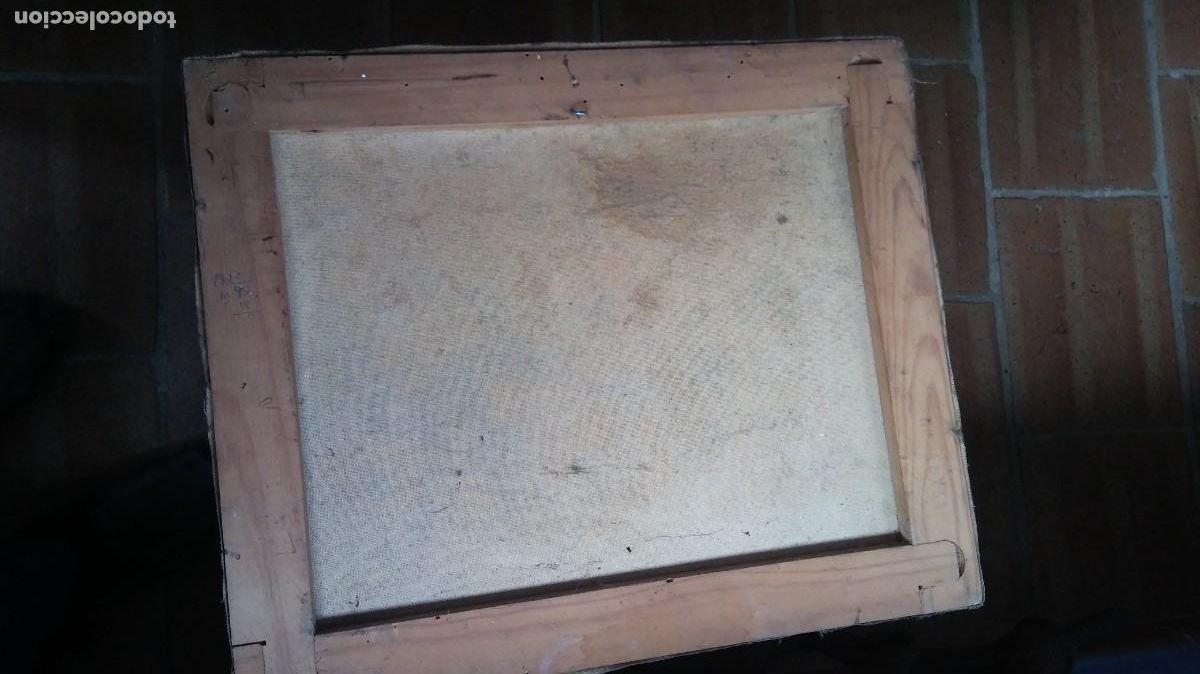 Arte: &Oacute;leo sobre lienzo. Bodeg&oacute;n. Moreno. - Foto 4