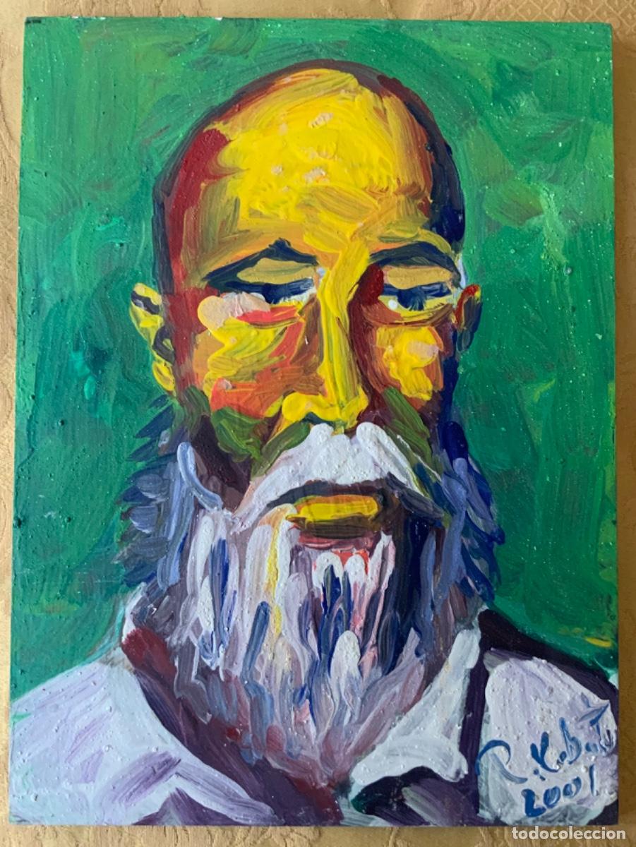 Arte: SANTO MUSULM&Aacute;N &Oacute;LEO SOBRE TABLA R.LOBATO