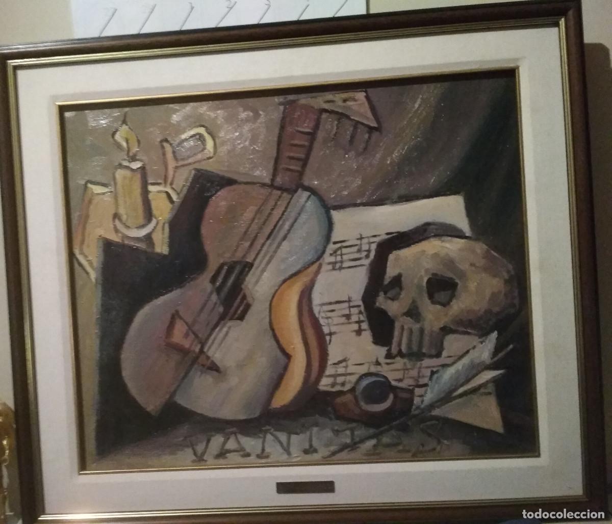 Arte: Bodegon al oleo - F. Trabal i Ros - Foto 1
