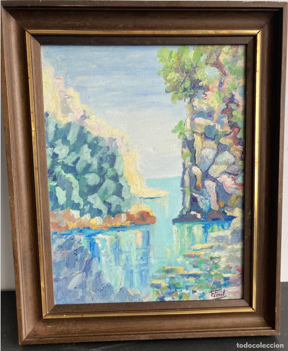 Pintura impresionista E Foret.