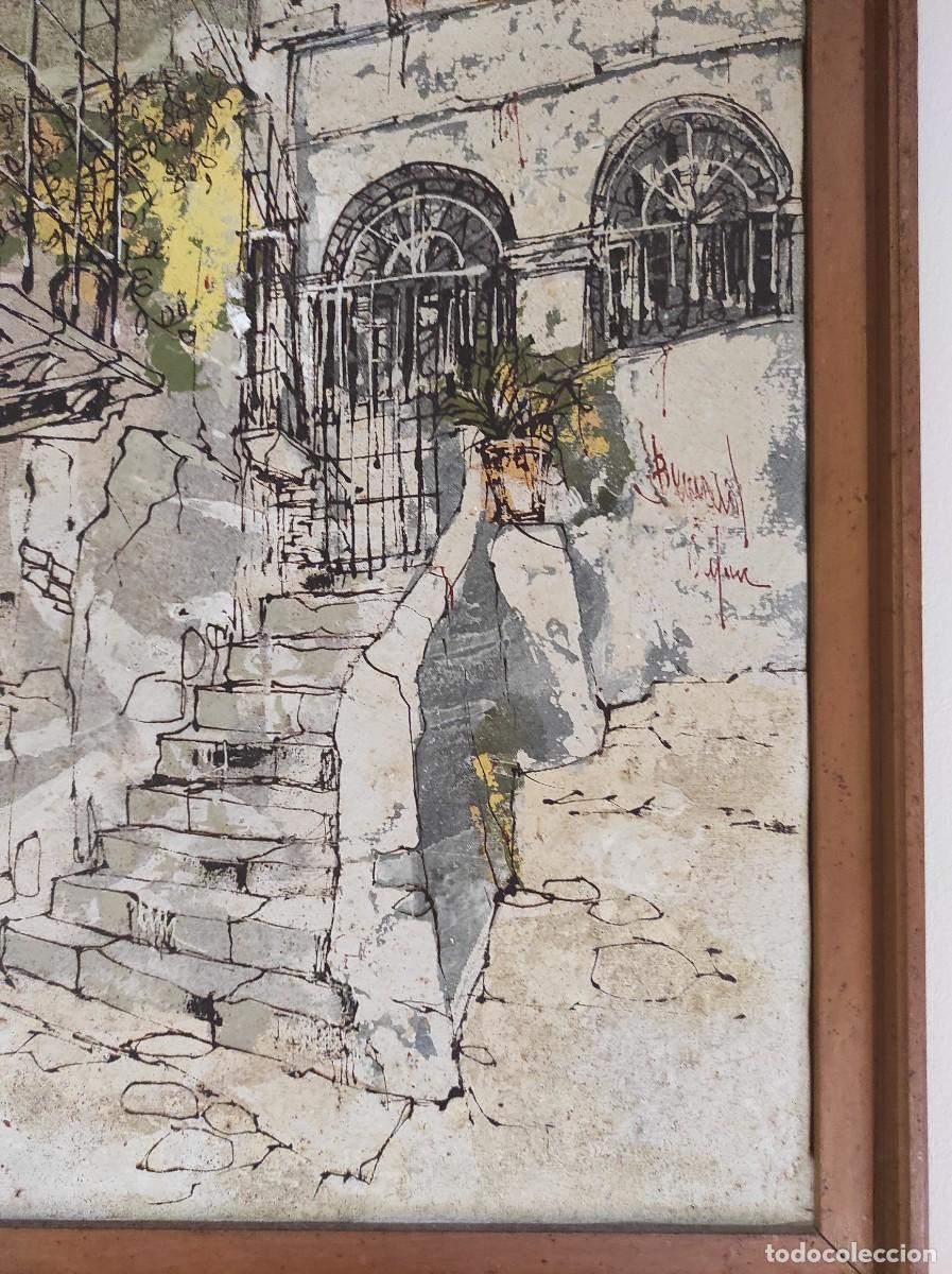 Arte: 3 CUADROS DEL PINTOR BERNARD DUFOUR - Foto 8