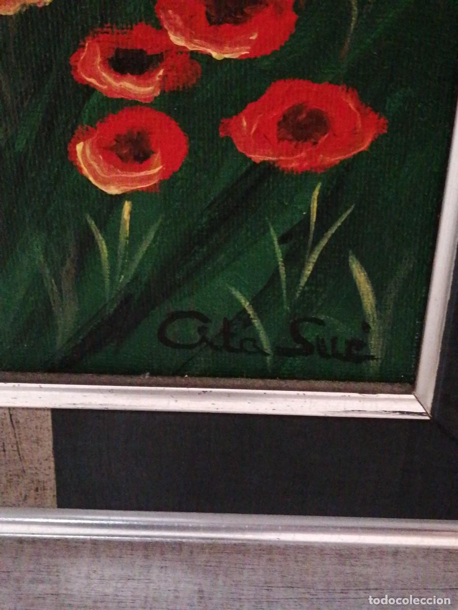 Arte: &Oacute;LEO EN LIENZO ENMARCADO - Foto 2