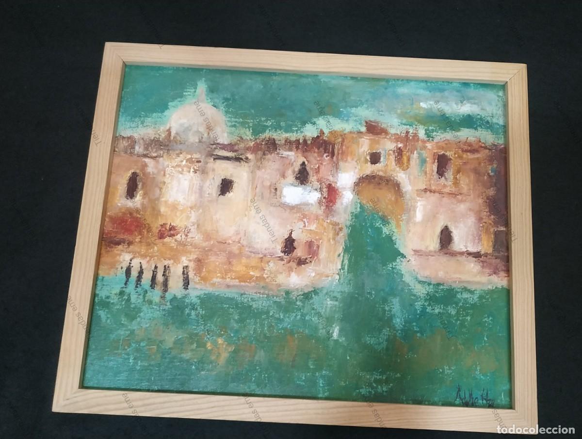Arte: &Oacute;LEO SOBRE LIENZO &rdquo;IL GRAN CANALE&rdquo; - Foto 1