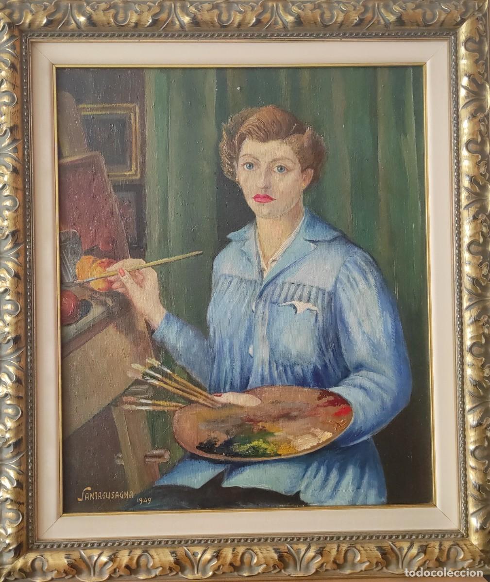 Arte: Cuadro Ernest Santasusagna i Santacreu - Foto 1