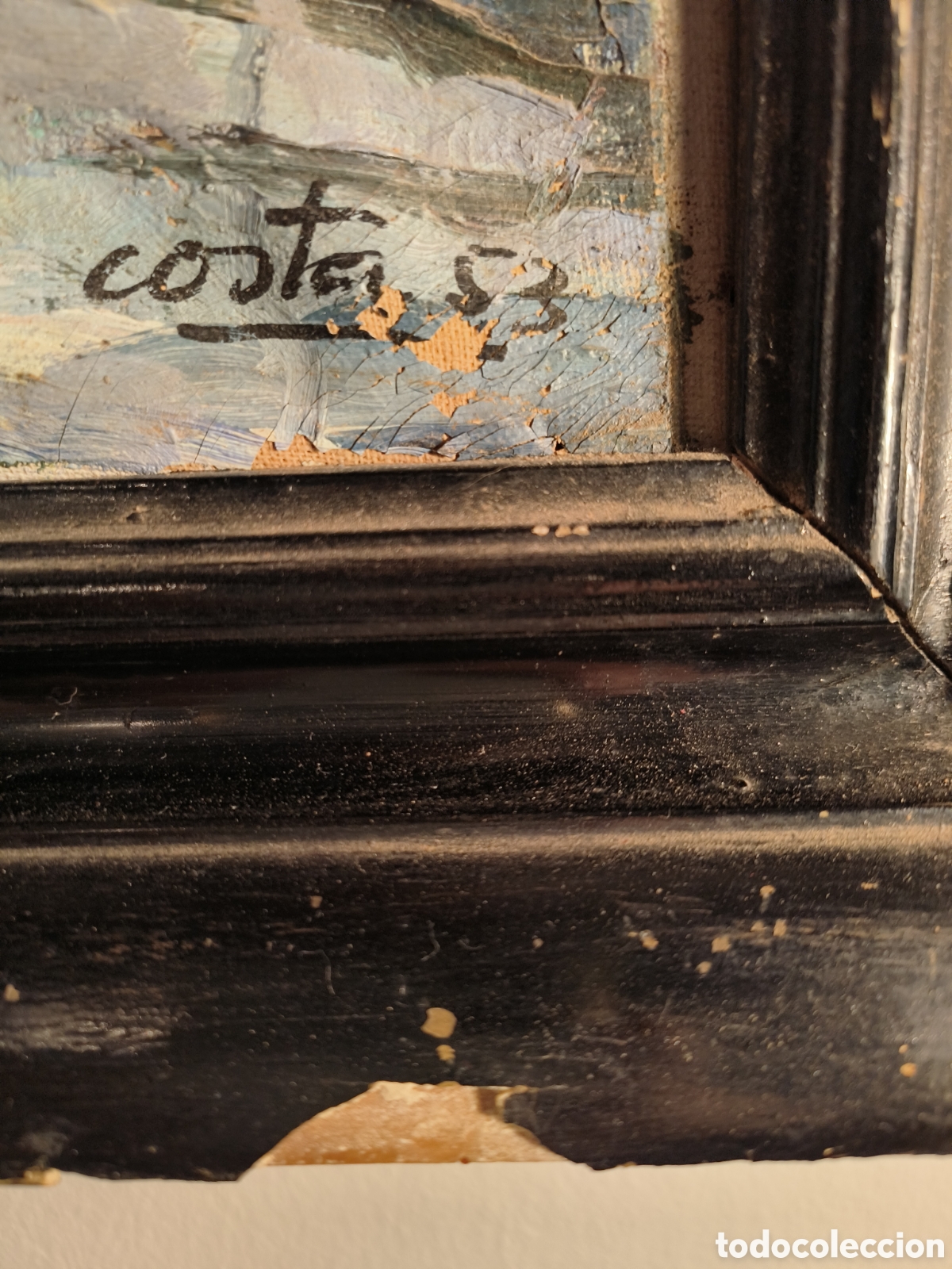 Arte: Oleo sobre lienzo Costa 53 - Foto 7