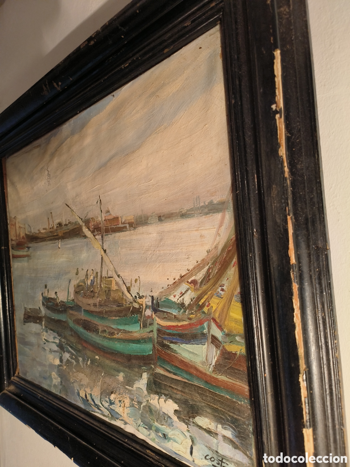 Arte: Oleo sobre lienzo Costa 53 - Foto 14