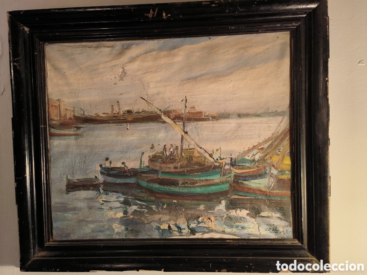 Arte: Oleo sobre lienzo Costa 53 - Foto 1