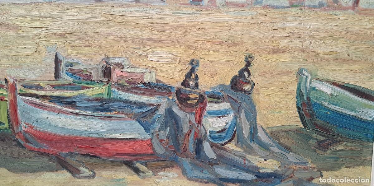 Arte: Oleo sobre lienzo, Abrahm MS a&ntilde;o 1973 - Foto 3