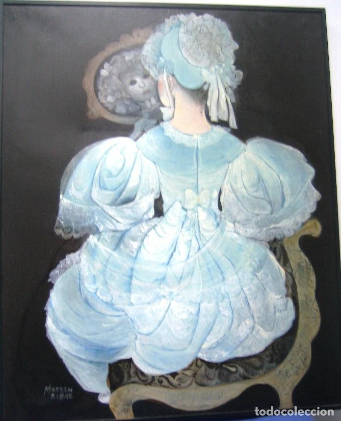 Arte: Ni&ntilde;a Azul - Foto 1