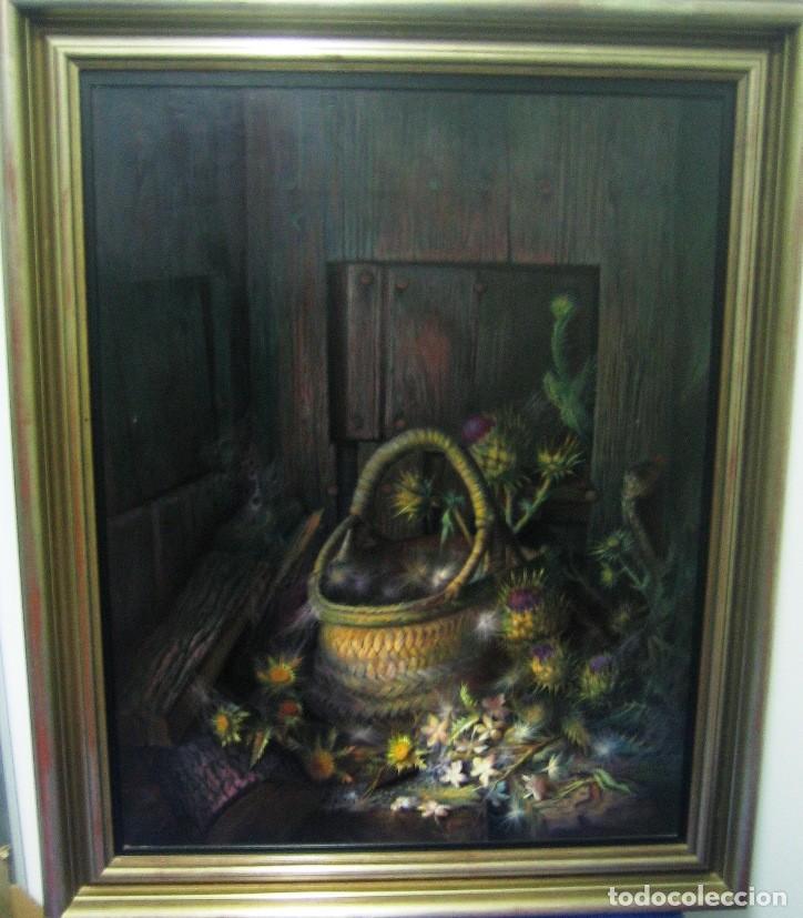 Arte: Cesta de cardos - Foto 1