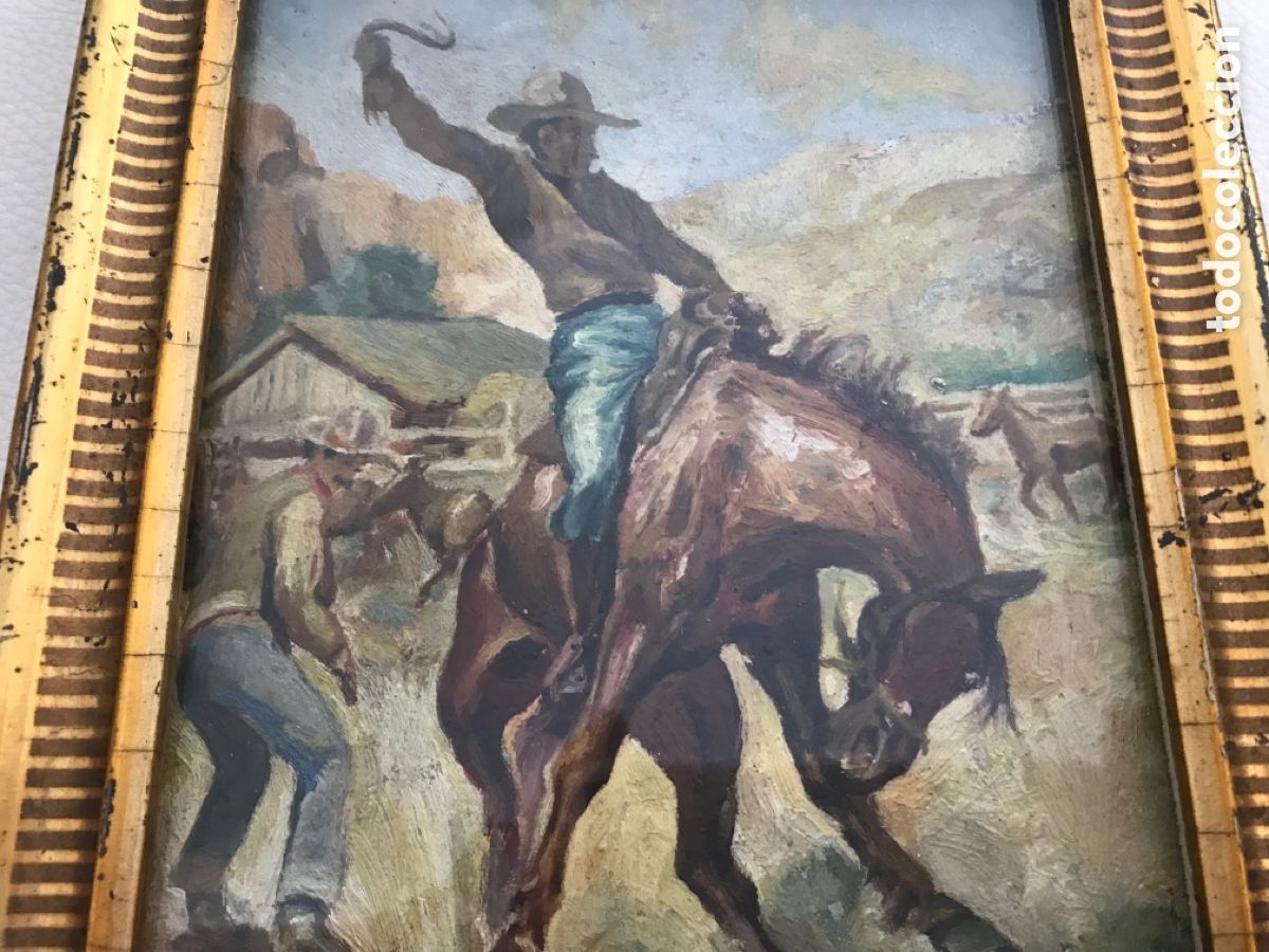 Arte: Oleo de 1933 antiguo - Foto 20