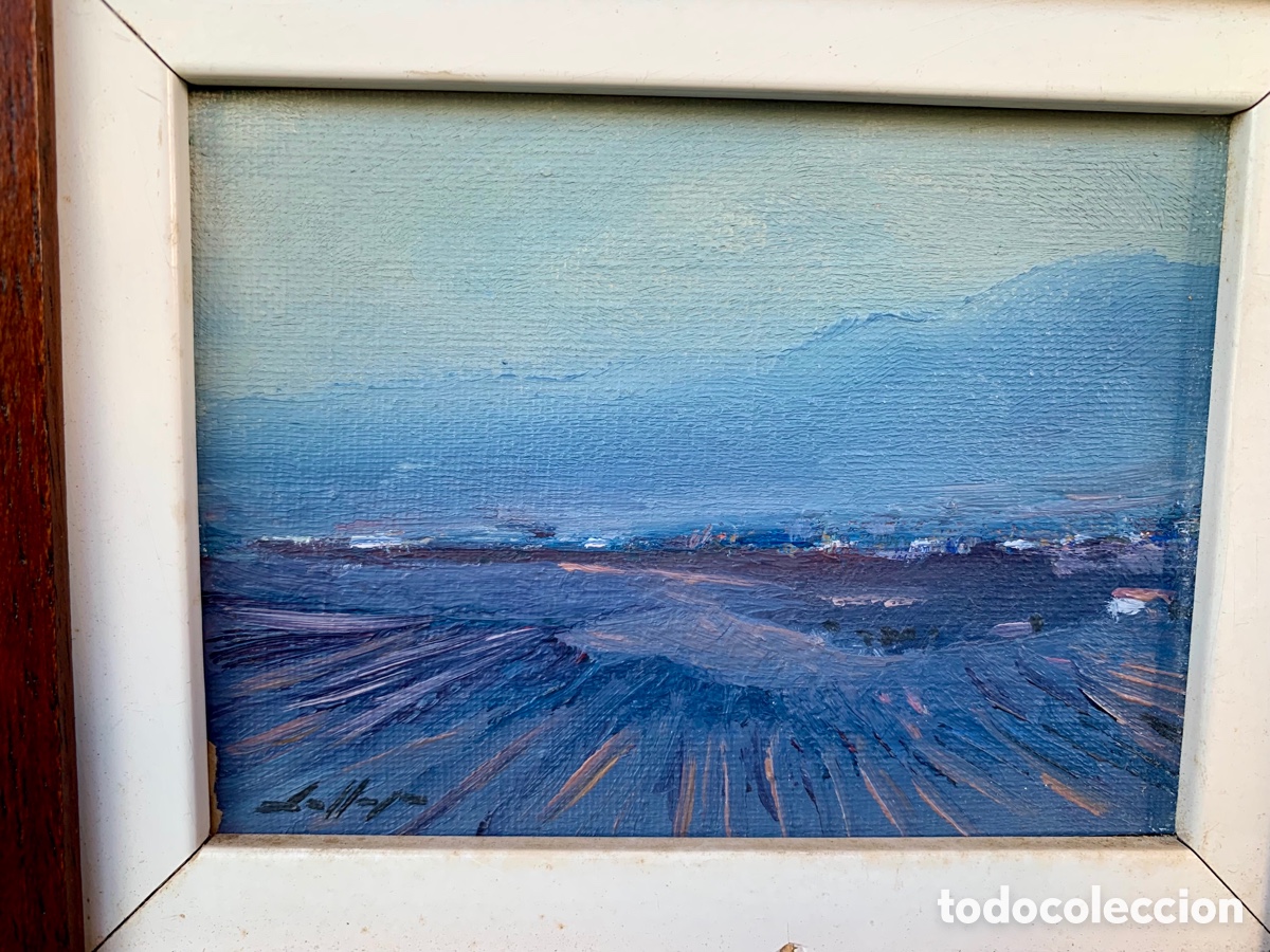 Arte: Carlos Bellosta 1962, Sabadell, 11,5x8,5 obra y 29x26 con marco