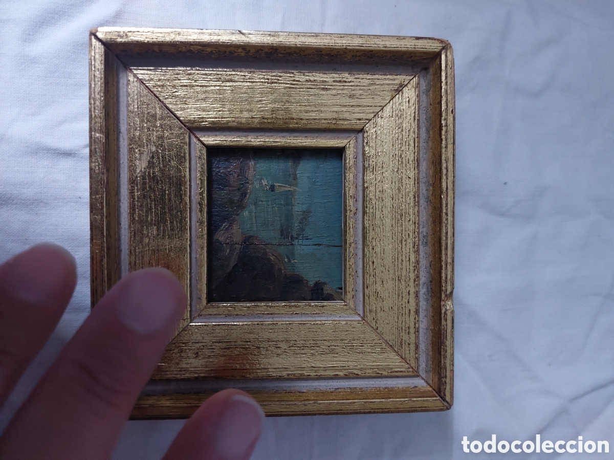 Arte: Cuadro, &oacute;leo sobre tabla en miniatura - Foto 2
