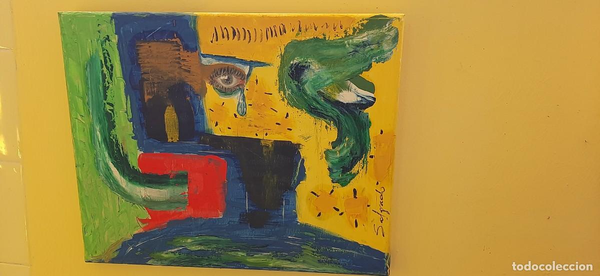 Arte: Oleo pintura abstracta - Foto 1