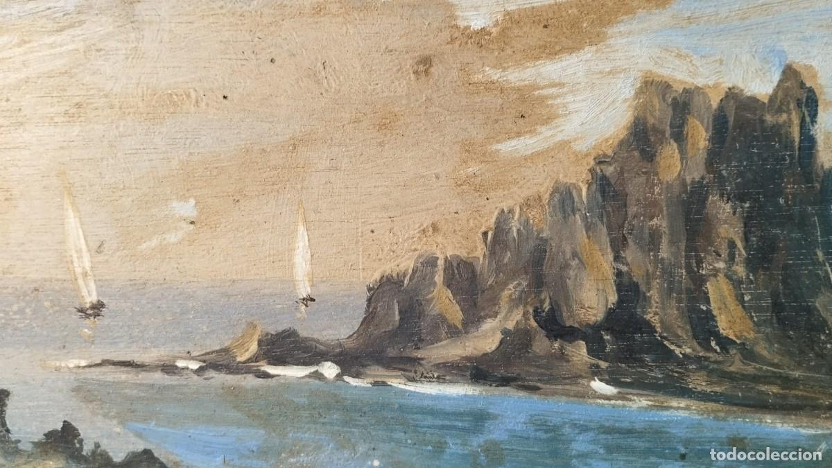 Arte: MARINA CON PE&Ntilde;ASCOS Y VELEROS - Foto 7