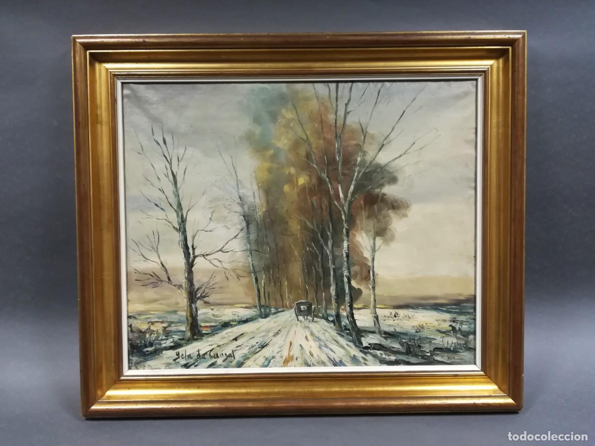 Arte: OLEO SOBRE LIENZO FIRMADO RAFAEL YELA DE CANGAS