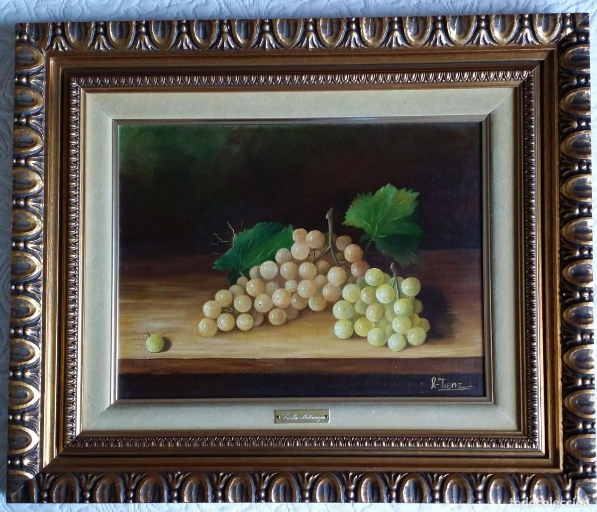 Arte: Lola ATIENZA, bodeg&oacute;n con uvas - Foto 2
