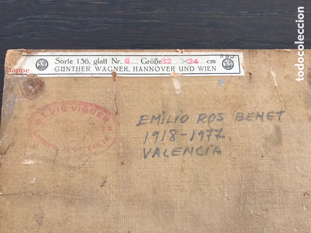 Arte: Oleo de 1933 antiguo - Foto 24