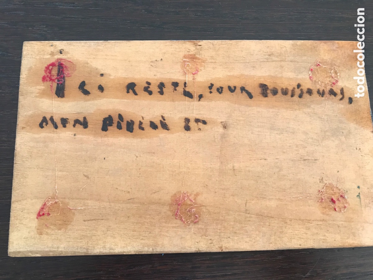 Arte: Oleo sobre madera con marco dorado - Foto 10