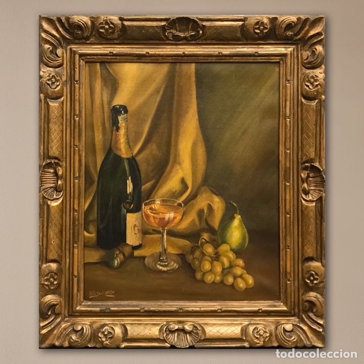 Peinture sur verre de champagne, peinture orange, peinture