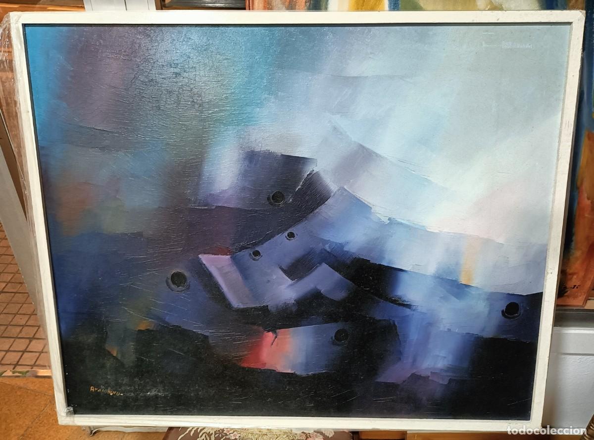 Arte: Aramburu, Manuel. Sin t&iacute;tulo. &Oacute;leo sobre lienzo - Foto 2