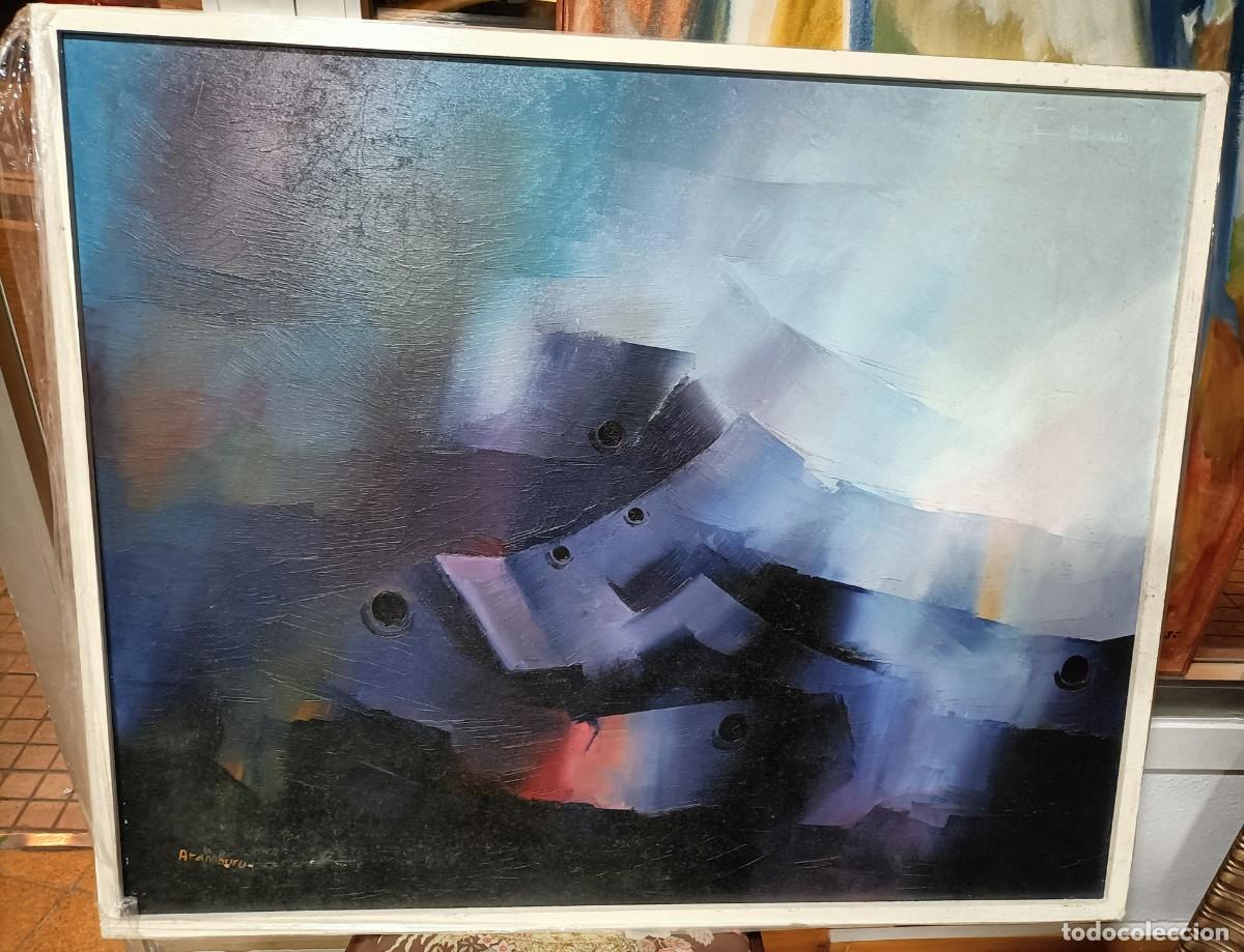 Arte: Aramburu, Manuel. Sin t&iacute;tulo. &Oacute;leo sobre lienzo - Foto 3