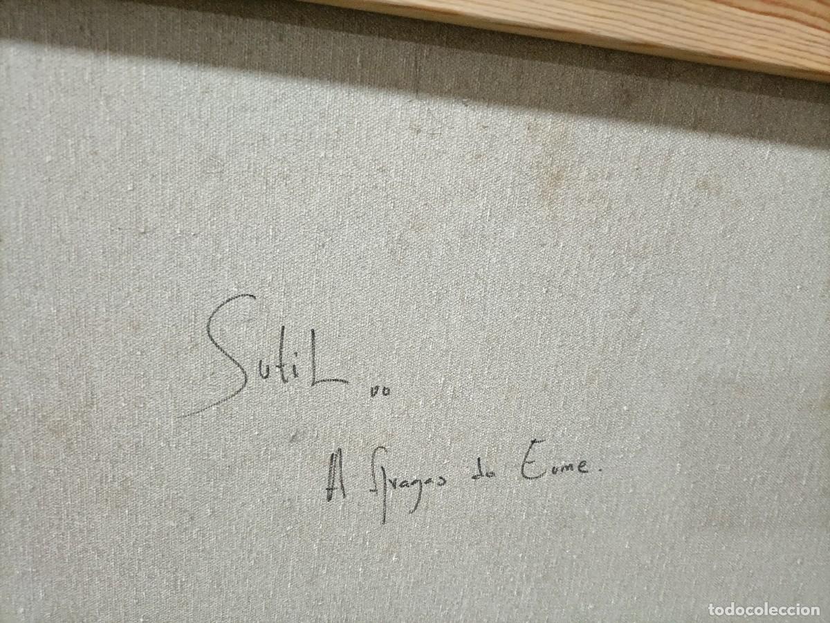 Arte: Sutil, Francisco. Fragas do Eume. &Oacute;leo sobre lienzo - Foto 5