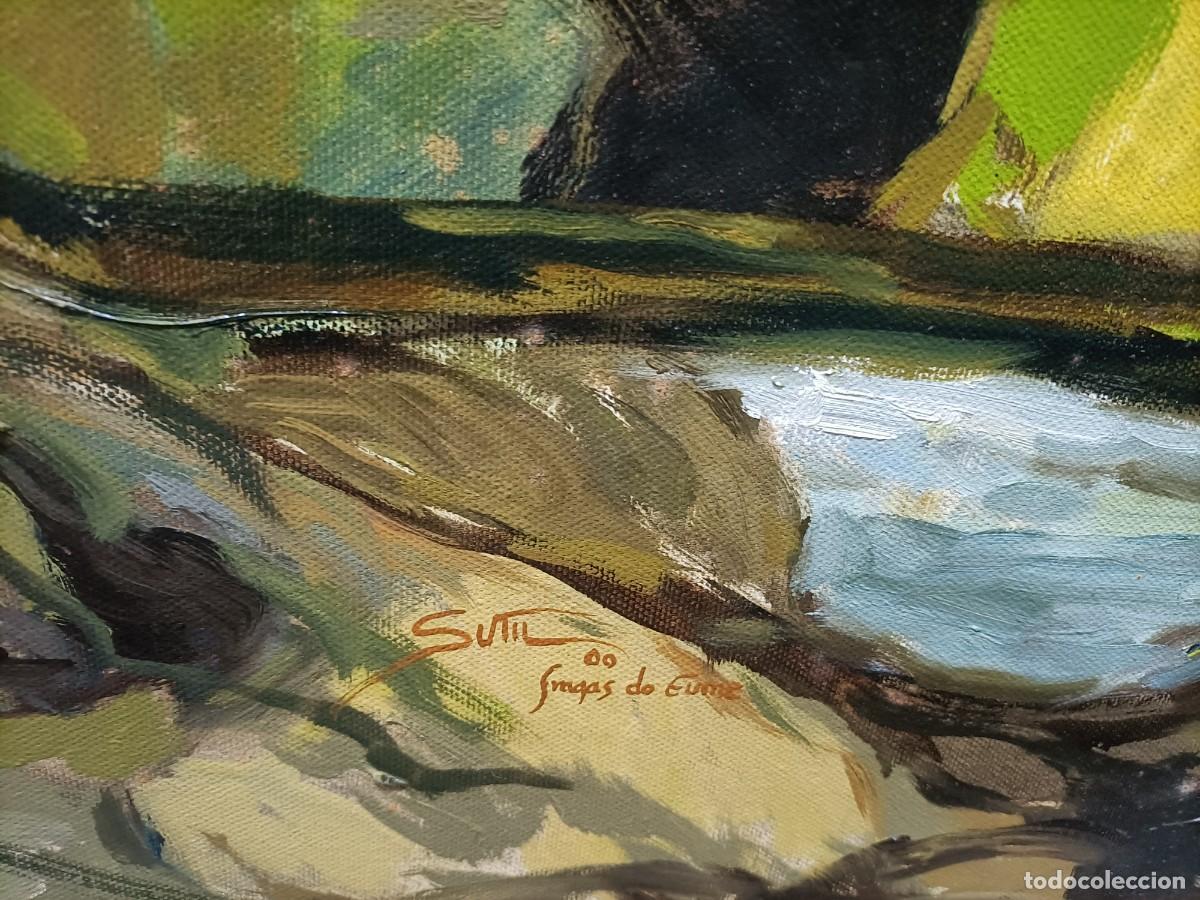 Arte: Sutil, Francisco. Fragas do Eume. &Oacute;leo sobre lienzo - Foto 6