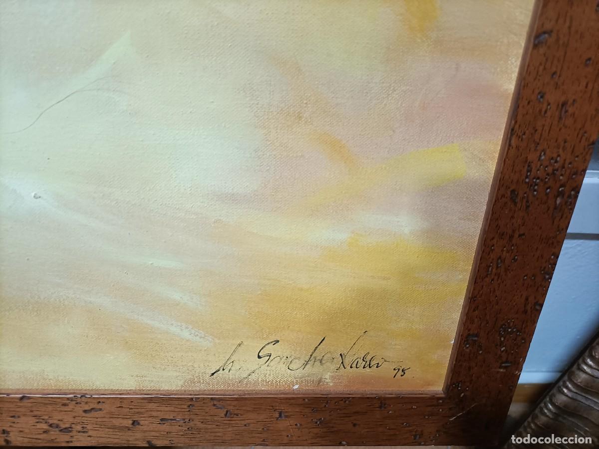 Arte: S&aacute;nchez Lareo, M. Sin t&iacute;tulo. &Oacute;leo sobre lienzo - Foto 4