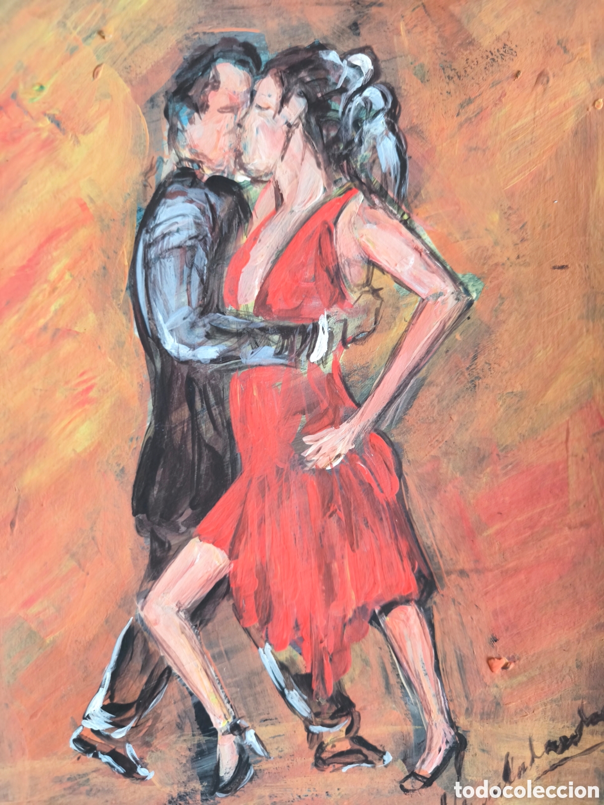 Arte: Pareja de baile ( original ) - Foto 2